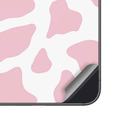 Pink Cow Print Galaxy A14 5G Skin